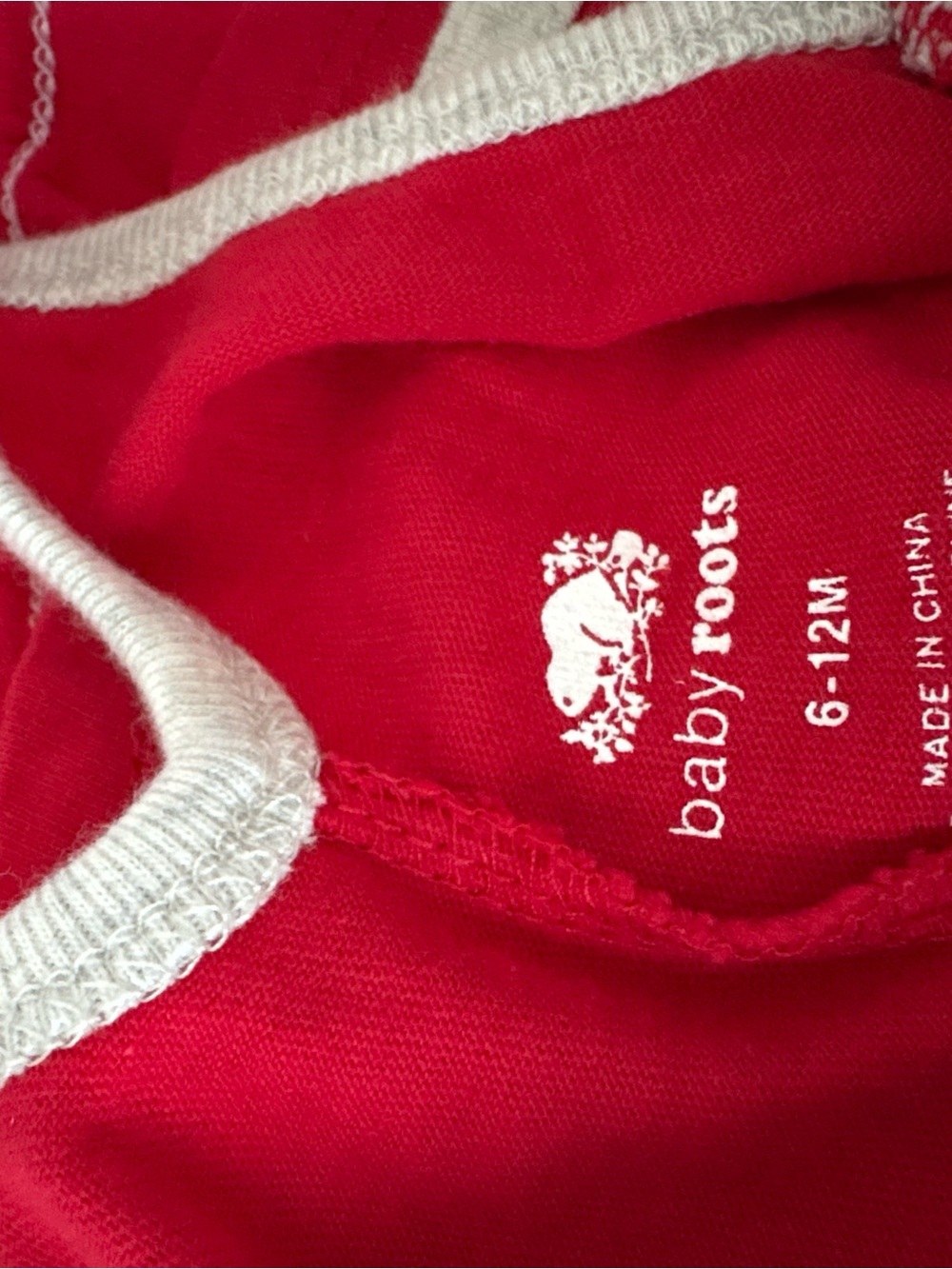 Roots Baby Red Dress - Picture 3 of 3